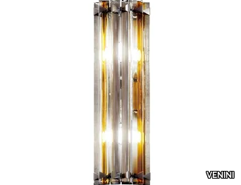 TRIEDRI - Blown glass wall light _ VENINI