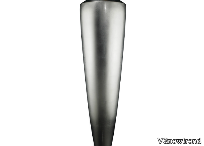 OBICE FOGLIA ARGENTO - Polyethylene vase _ VGnewtrend