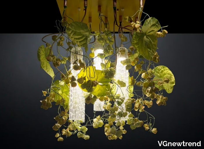 FLOWER POWER PHYSALIS ANTHURIUM - LED ceiling lamp _ VGnewtrend