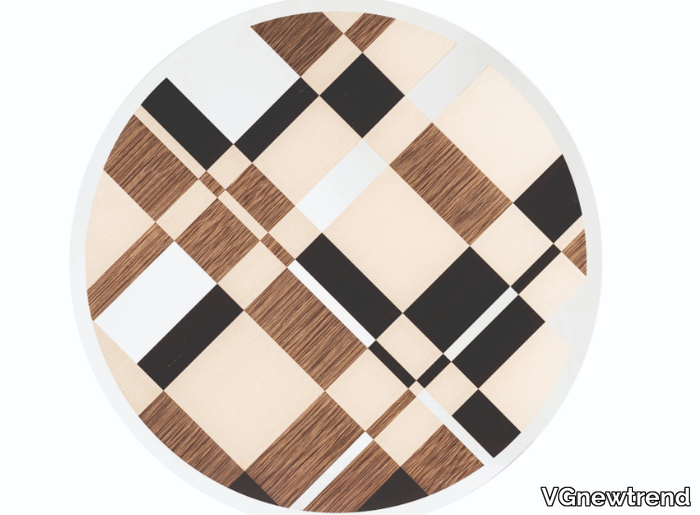 PIET - Round wooden living room table _ VGnewtrend