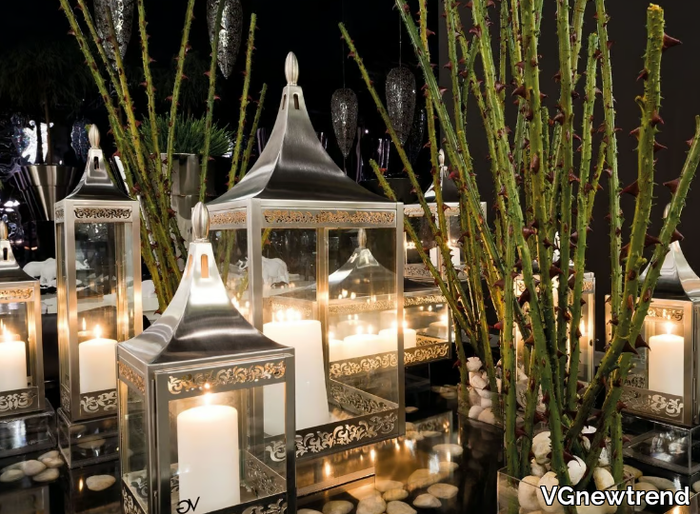 TOP LIGHT OF SULTAN - Glass and steel lantern _ VGnewtrend