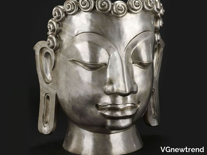 BUDDHA MASK - Bronze sculpture _ VGnewtrend