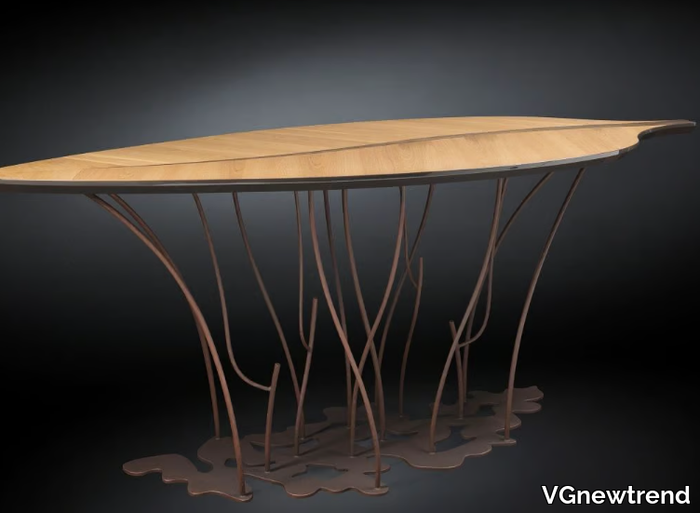 FOGLIA FENICE - Wooden high table _ VGnewtrend