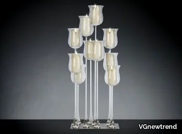 LINEAR FOTOFORO 10 - Glass candlestick _ VGnewtrend