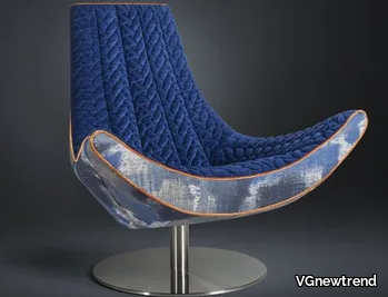 IBIIZA - Swivel fabric armchair _ VGnewtrend