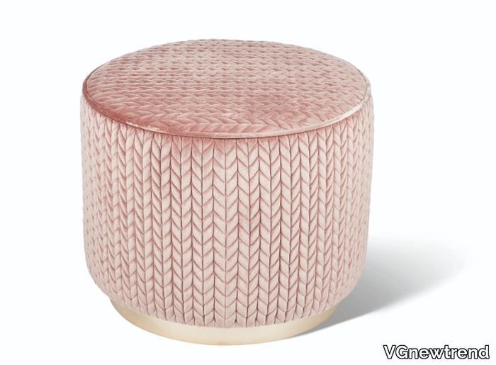 KIDMAN - Upholstered fabric pouf _ VGnewtrend