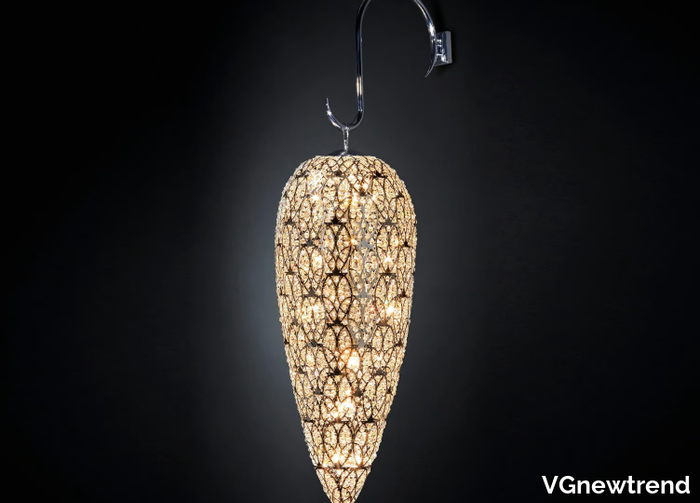 ARABESQUE HEARTBEAT - Wall lamp with crystals _ VGnewtrend