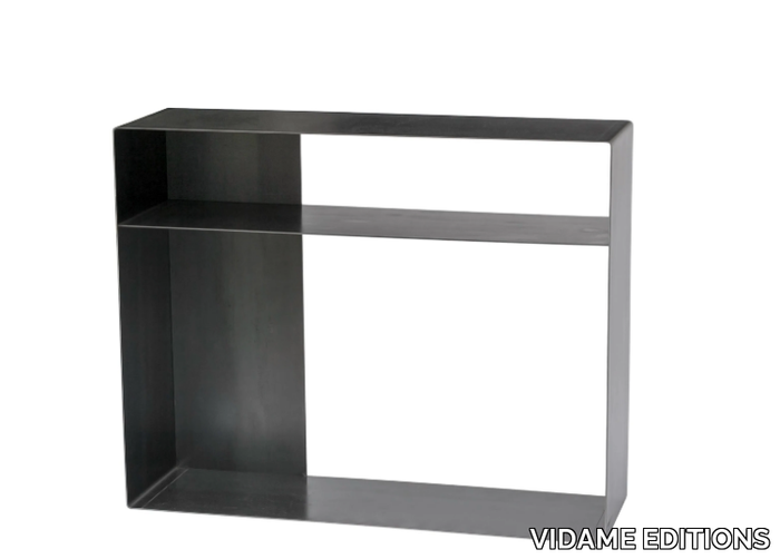 QUATTRO - Double-sided steel bookcase _ VIDAME EDITIONS