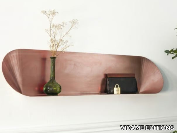 COQUILLAGE COPPER - Powder coated steel wall shelf _ VIDAME EDITIONS