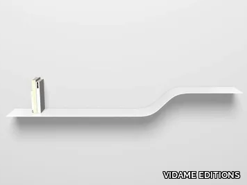 SHELF A - Powder coated steel wall shelf _ VIDAME EDITIONS