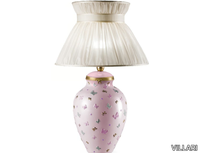 BUTTERFLY - Porcelain table lamp _ VILLARI