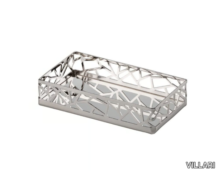 HIROITO - Countertop chromed brass soap dish _ VILLARI