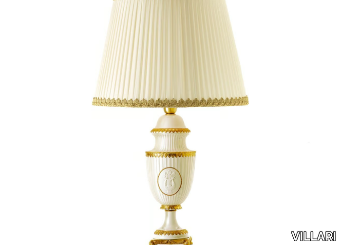 NAPOLEONE II - Handmade porcelain table lamp _ VILLARI