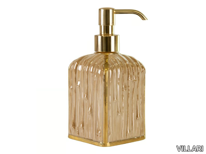 BAMBOO - Porcelain Bathroom soap dispenser _ VILLARI