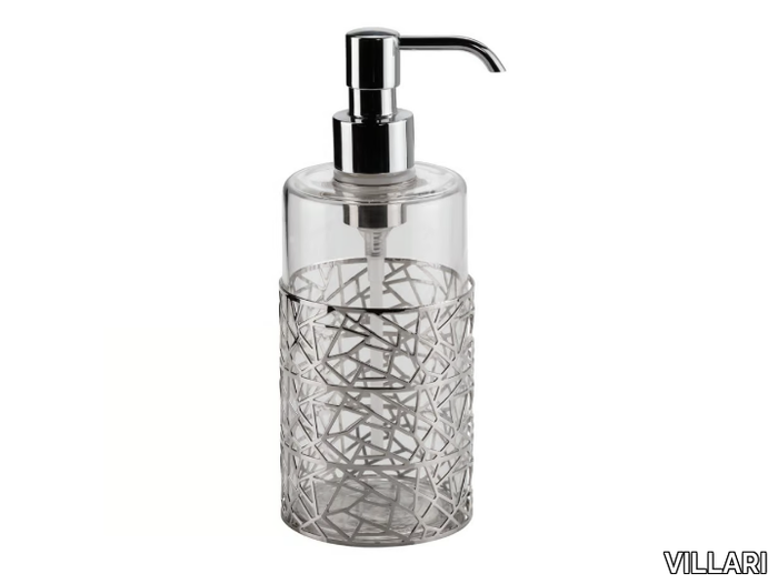 HIROITO - Chromed brass Bathroom soap dispenser _ VILLARI