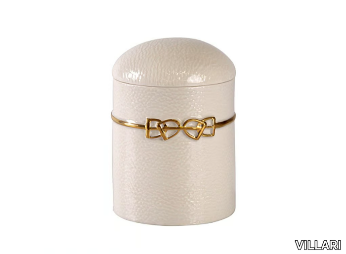 DRESSAGE - Porcelain cotton box _ VILLARI