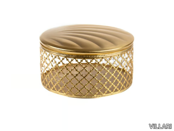 FIRENZE - Brass botton box _ VILLARI