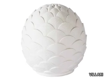 PEACOCK - Porcelain table lamp with wireless charging _ VILLARI