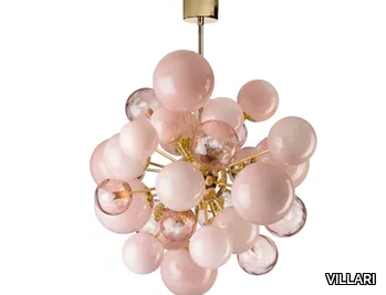 LADY V - Murano glass pendant lamp _ VILLARI