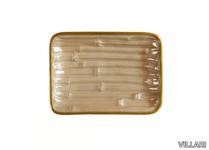 BAMBOO - Countertop porcelain soap dish _ VILLARI