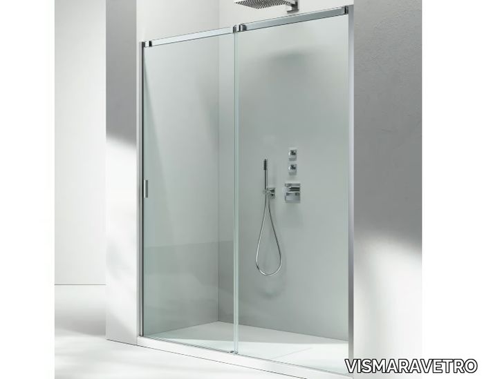 SERIE 8000 CN - Niche shower cabin with sliding door _ VISMARAVETRO