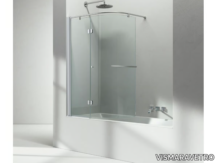 SR - Tempered glass bathtub wall panel _ VISMARAVETRO