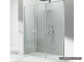 LINEA L3 - Niche custom tempered glass shower cabin _ VISMARAVETRO