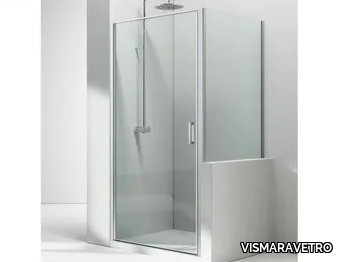 LINEA LN+LP - Tempered glass shower cabin _ VISMARAVETRO