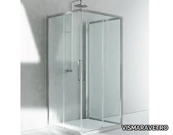 SERIE 7000 ZA+ZA+ZG - Shower cabin with sliding door _ VISMARAVETRO