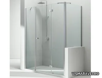 SINTESI SM+SP - Tempered glass shower cabin _ VISMARAVETRO