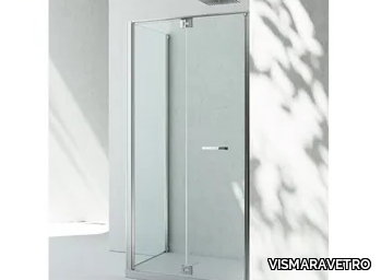 REPLAY RN+RG - Corner custom tempered glass shower cabin _ VISMARAVETRO