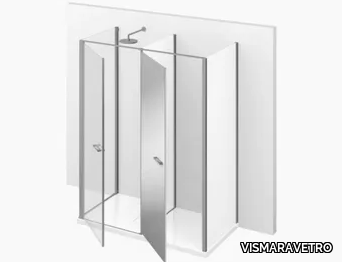 TWIN T13 - Shower cabin with storage container _ VISMARAVETRO