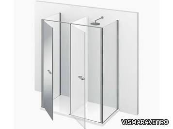 TWIN T15 - Shower cabin with storage container _ VISMARAVETRO