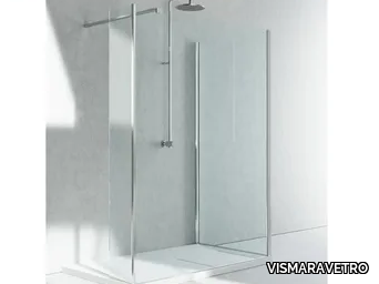 SK-IN S2+SK+SZ - Custom crystal Walk in shower _ VISMARAVETRO