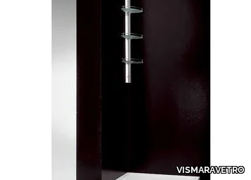 AMICO JUNIOR - Wall-mounted corner aluminium shower column _ VISMARAVETRO