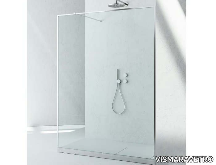 SK-IN PKT - Corner custom crystal Walk in shower _ VISMARAVETRO