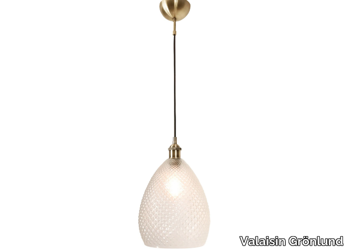 VINTAGE 25 - Glass pendant lamp _ Valaisin Grönlund
