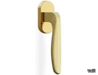 H1022 ERNANI - Brass window handle on rose _ Valli