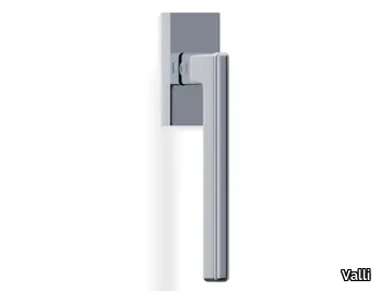 H1044 OBERON Q - Metal window handle on rose _ Valli