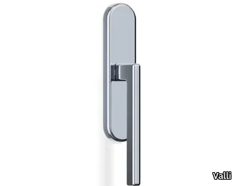 H1044 OBERON - Metal window handle on back plate _ Valli