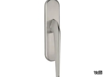 H1052 SUPERSONIC - Brass window handle on back plate _ Valli