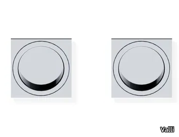 K 3014 ANTONIO CITTERIO - TOAN NGUYEN - Recessed door handle _ Valli