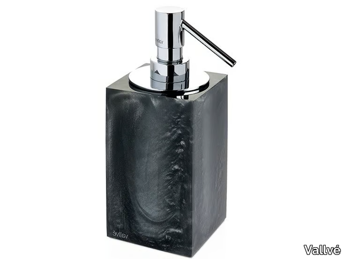 GLOSS - Resin Bathroom soap dispenser _ Vallvé