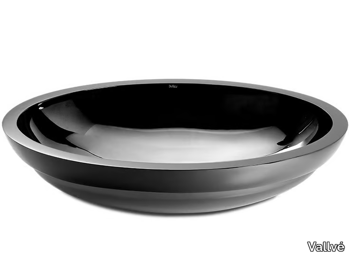 DOLCE OVAL - Overmount washbasin _ Vallvé