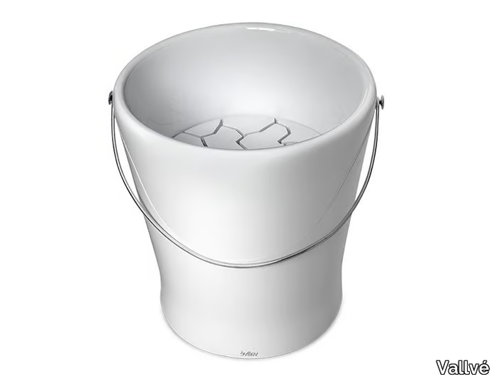 VIDAS SECAS - Countertop round resin washbasin _ Vallvé