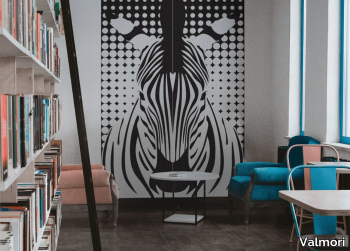 POP ART - ZEBRA - Porcelain stoneware wall/floor tiles _ Valmori