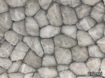 QUARZITE WHITE SILVER - Indoor stone wall/floor tiles _ Valmori