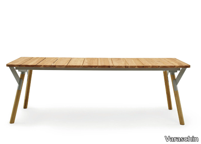 LINK - Teak garden table _ Varaschin