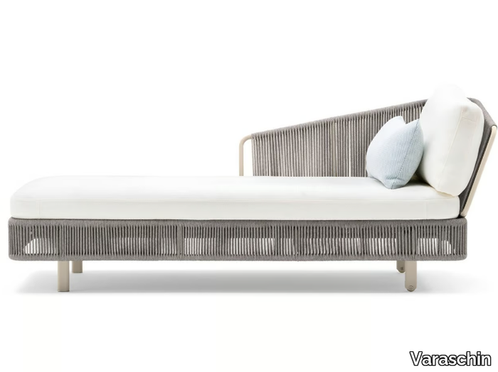 TIBIDABO - Powder coated aluminium Garden daybed _ Varaschin