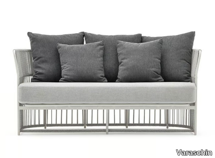 TIBIDABO - 2 seater synthetic fibre garden sofa _ Varaschin